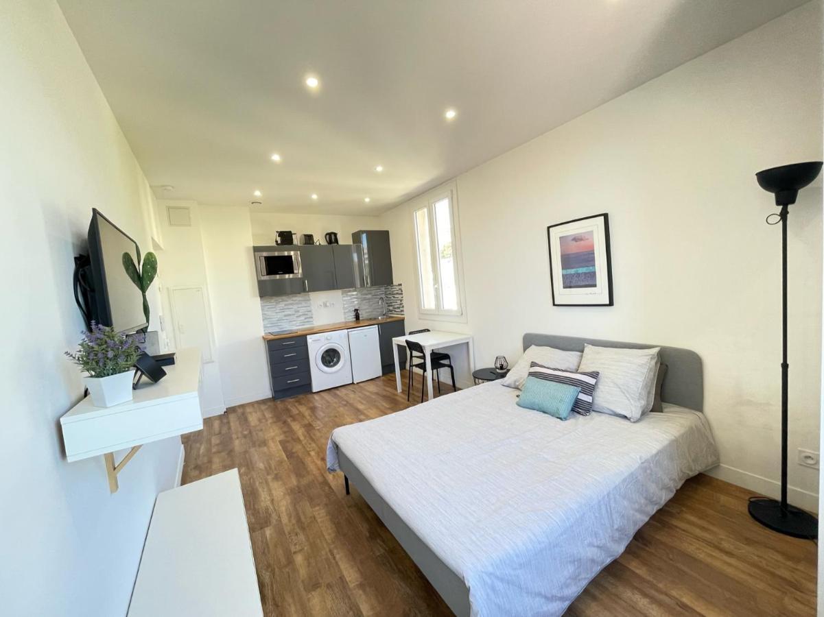Nice Renting - Cambrai02 - Studio Beach Sea View - Ac - Promenade Des Anglais エクステリア 写真